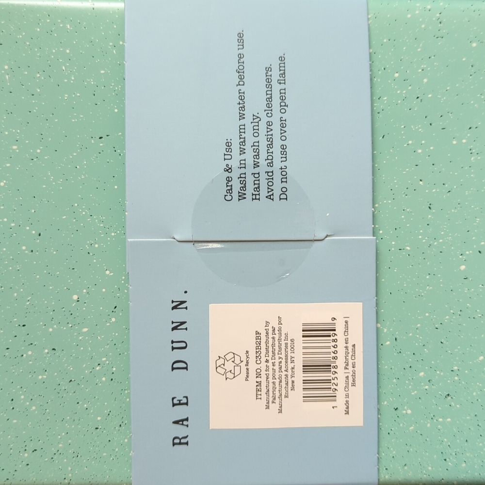 ‼️6 HOUR SALE‼️Rae Dunn MERMAID SPARKLE 🧜‍♀️ 3 Piece Baking Set - Picture 4 of 4